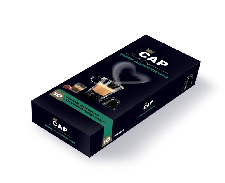 קפסולות בטעם קפוצ'ינו אירי 10 יח'